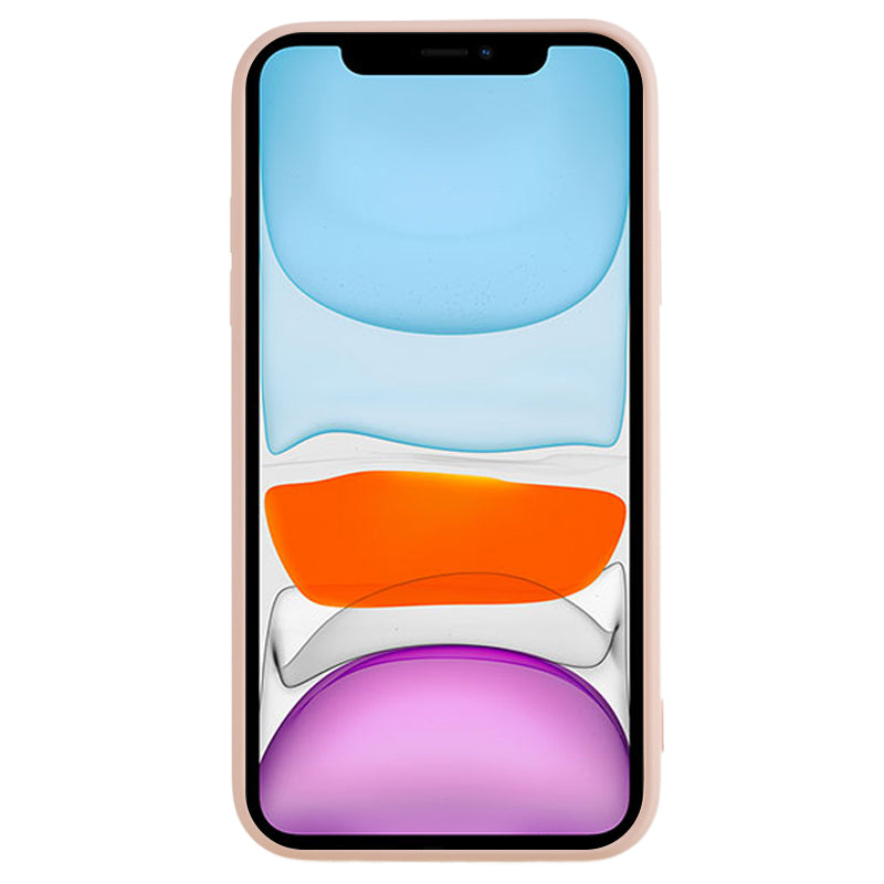 For iPhone 11 Soft TPU Rubberized Cover Fiber Lining Cushion Anti-Scratch Phone Case For iPhone 11 Soft TPU Rubberized Cover Fiber Lining Cushion Anti-Scratch Phone Case
